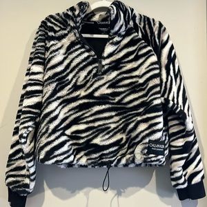 Half zip women’s Calvin Klein cropped pullover